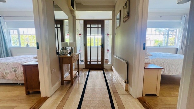 Entrance hall at Dash Bungalow